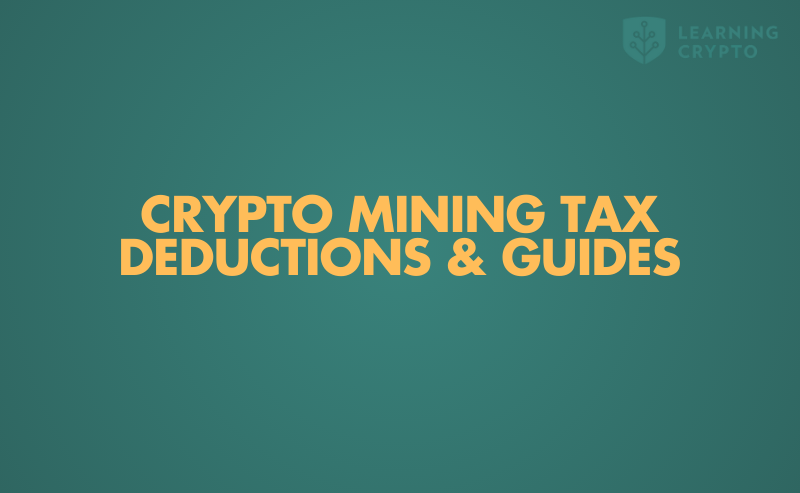 Crypto Mining Tax Deductions, income tax. IRS guidelines